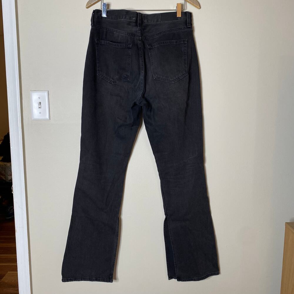 PISTOLA Alexa High Rise Slim Flare Jeans with Slit Dark Sky Size 28 - Picture 8 of 10